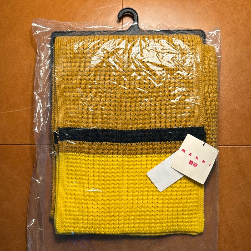 Marni Knitted Hooded Scarf
